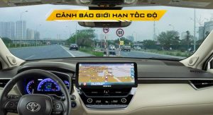 Cảnh báo giới hạn tốc độ và hiển thị mật độ giao thông