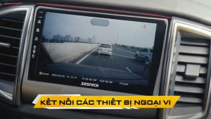 Màn hình Zestech Z800+ Base kết nối với các thiết bị ngoại vi