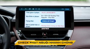 Thông báo phạt nguội qua tin nhắn, cuộc gọi