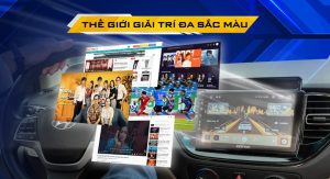 Màn hình Android Zestech ZT360G giúp tận hưởng giải trí đa sắc màu