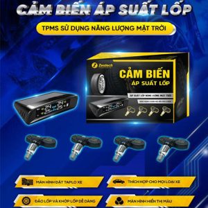 Cảm biến áp suất lốp năng lượng mặt trời Thanh Bình Auto