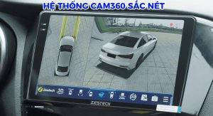 ZT360G nâng cấp 2024 tích hợp Camera 360 siêu sắc nét
