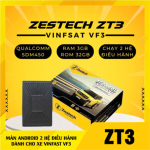 Màn hình Android Zestech ZT3 cho xe Vinfast VF3 Thanh Bình Auto