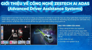 Màn hình Zestech ZX ADAS Bản Tiêu Chuẩn Thanh Bình Auto