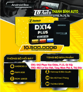 Giá bán Android Box Zestech DX14 Plus chính hãng kèm ưu đãi hấp dẫn 2025