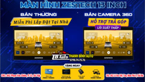 Màn hình Android 2K 13 inch có camera