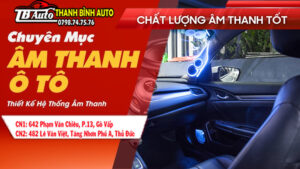 Dàn loa ô tô Focal cao cấp lắp đặt năm 2025