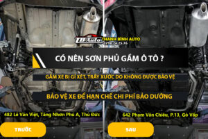 sơn phủ gầm ô tô chống rỉ sét tphcm