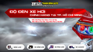 Địa chỉ gara độ đèn LED bi gầm uy tín