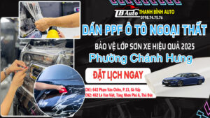 Dán Film PPF Cách Nhiệt Ô Tô Gần Phường Chánh Hưng