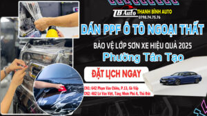 Địa Chỉ Dán Film Nano Ceramic Ô Tô Uy Tín Phường An Lạc