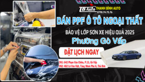 Dán Film Cách Nhiệt Nano Ceramic Ô Tô Phường Gò Vấp
