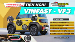 Combo trọn gói phụ kiện VF3 tiết kiệm 2025