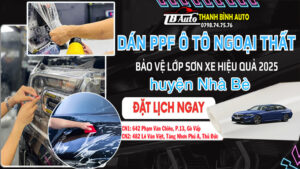 Địa chỉ dán phim 3M ô tô huyện Nhà Bè