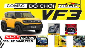 Combo độ xe VF3 cần thiết tại TPHCM