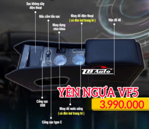 Bệ tỳ tay VF5 theo xe