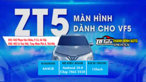 Màn hình Android Zestech ZT5 360 cho VinFast VF5