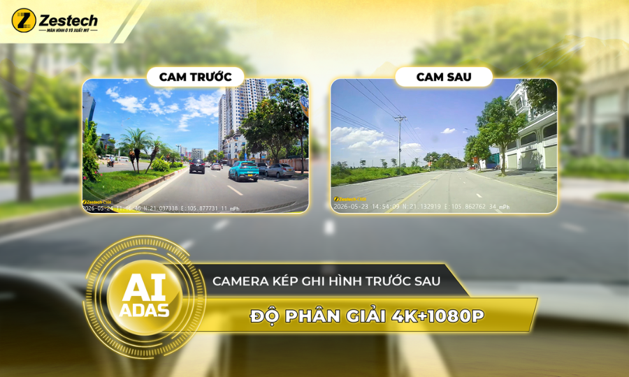 Cam hành trình Zestech C500 Adas