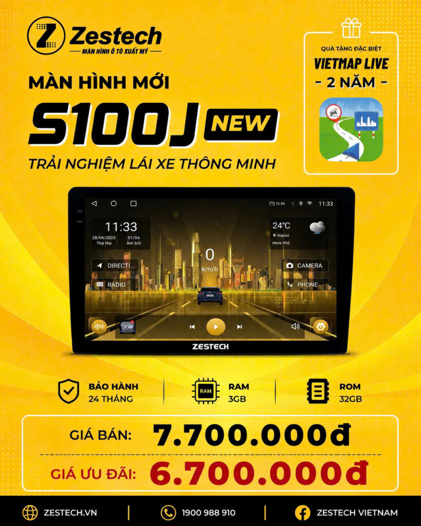 Màn Zestech S100J New